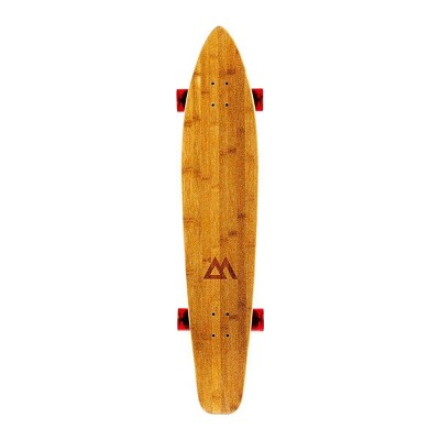 Magneto Boards 44" Kicktail Cruiser Skateboard - Red