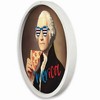 Creative Products Pizza George 20x20 Round Framed Print - 2 of 4