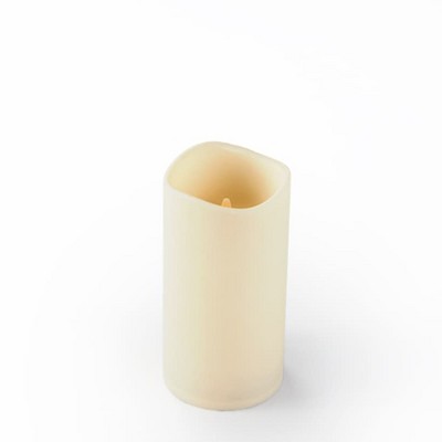 Lakeside Flameless LED Battery Operated Candle with On/Off Timer