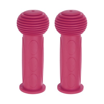 Unique Bargains Rubber Non-Slip Mushroom 7/8 Inch Bike Handlebar Grips 1 Pair 4.33"