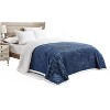Plazatex Soft Plush Corduroy High Pile Fleece Lined Oversized Blankets All Season Comfort for Bedroom or Lounging on Couch - 3 of 4