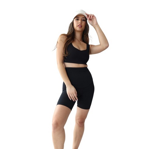 Shapewear Bike Shorts Maternity - Isabel Maternity By Ingrid