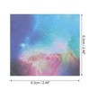 Unique Bargains Origami Paper Double-Sided Origami Paper 12 Style Starry Sky Colourful for DIY Arts and Crafts Projects Blue 480Pcs - 2 of 4