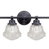 Vaxcel Huntley 4 - Light Vanity in  Oil Rubbed Bronze - 2 of 4
