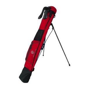 Zero Friction Golf Air Lite Stand / Sunday Bag / Par 3 Course - Red / Black - 1 of 1