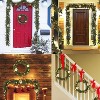 Christmas Garland for Mantle,6Ft Battery Operated Prelit Garland Christmas Decorations with 20 LED Lights - 2 of 4