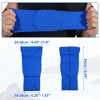 Unique Bargains 2pcs Elbow Brace Support Sleeve Elbow Pad Sleeve for Women Men Blue M Size - 2 of 3