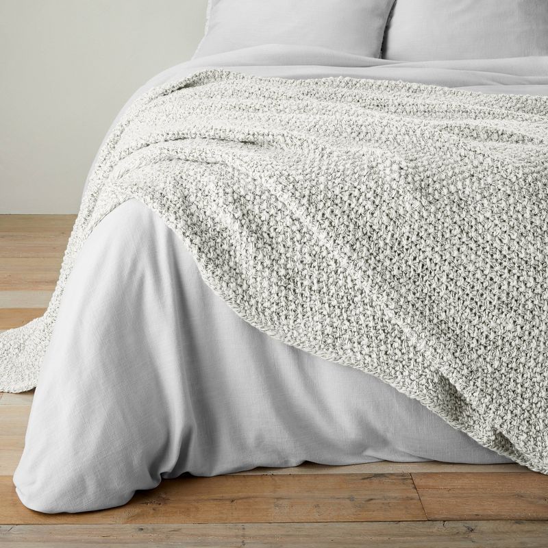 Chunky Knit Bed Blanket - Casaluna™, 5 of 12