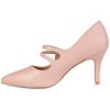 Journee Collection Women's Sidney Pointed Toe Mid Heel Pumps - 2 of 4