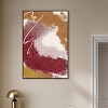 Art Remedy Burgundy and Cork Boho Abstract Wall Art Framed - 2 of 4