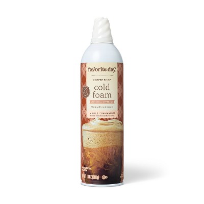 Maple Cinnamon Cold Foam - 13oz - Favorite Day™