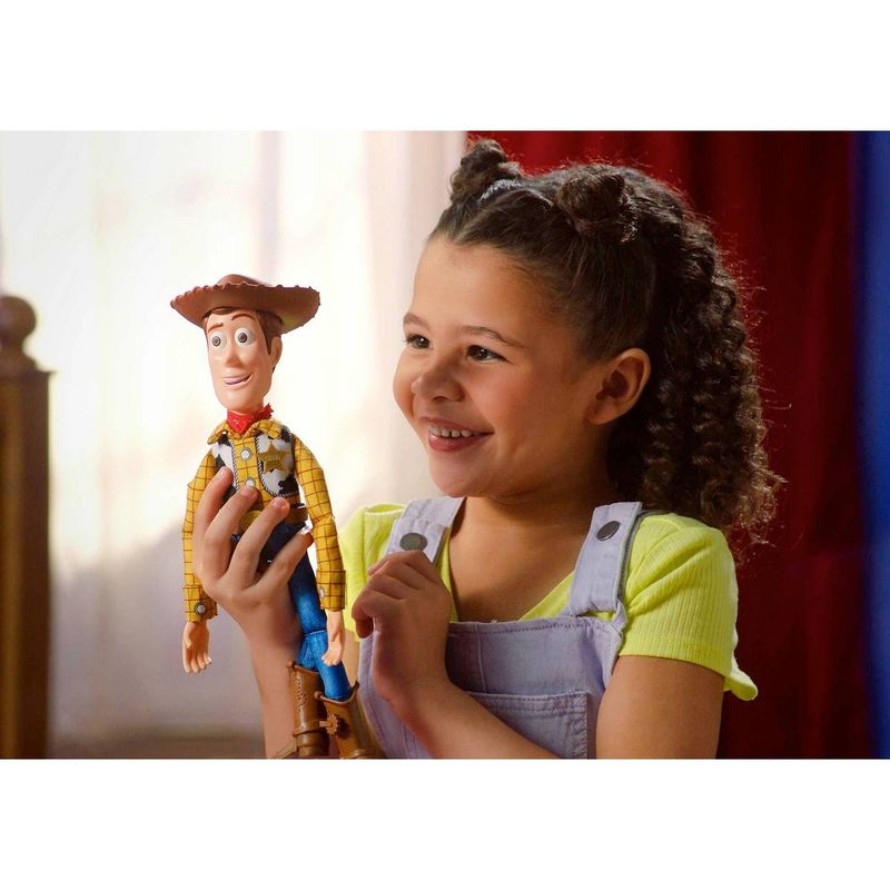 Disney Pixar Toy Story Roundup Fun Woody Action Figure, 4 of 13