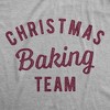 Youth Christmas Baking Team T Shirt Funny Xmas Party Family Novelty Graphic Tee For Kids - Crazy Dog Youth T Shirt - 2 of 4