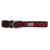 The Worthy Dog Bias Buffalo Check Plaid Dog Collar - 4 of 4