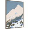 Amanti Art 28"x38" Bunny Slopes I by Jacob Green Framed Canvas Wall Art Print - 2 of 4