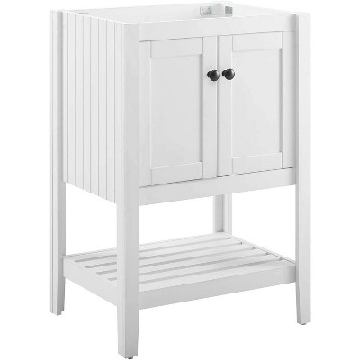 Modway Prestige 23 inches Bathroom Vanity Cabinet (Sink Basin Not Included)