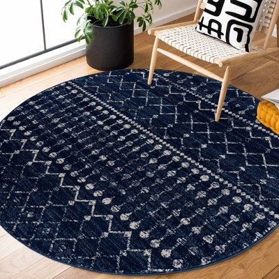 Hauteloom Tigrican Navy 2335 Area Rug