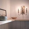 Kichler Lighting Karthe 3 - Light Sconce in  Brushed Nickel - 2 of 2