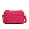 MKF Collection Rosalie Solid Quilted Cotton Women’s Shoulder Bag by Mia K - 2 of 4