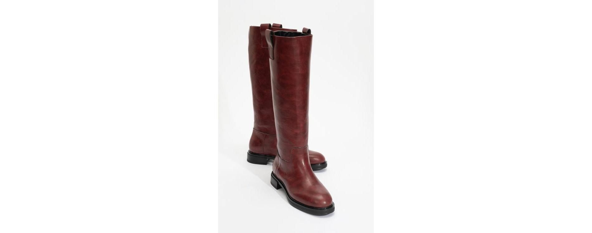 Alaska Burgundy Pattern Western Boot (Women) | Prologue Shoes