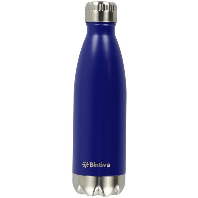 Bintiva Double Walled Vacuum Insulated Stainless Steel Water Bottle, 3 of 4