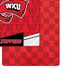 NCAA Western Kentucky Hilltoppers Diagonal Ghost Checker Double Sided Blanket - 2 of 3