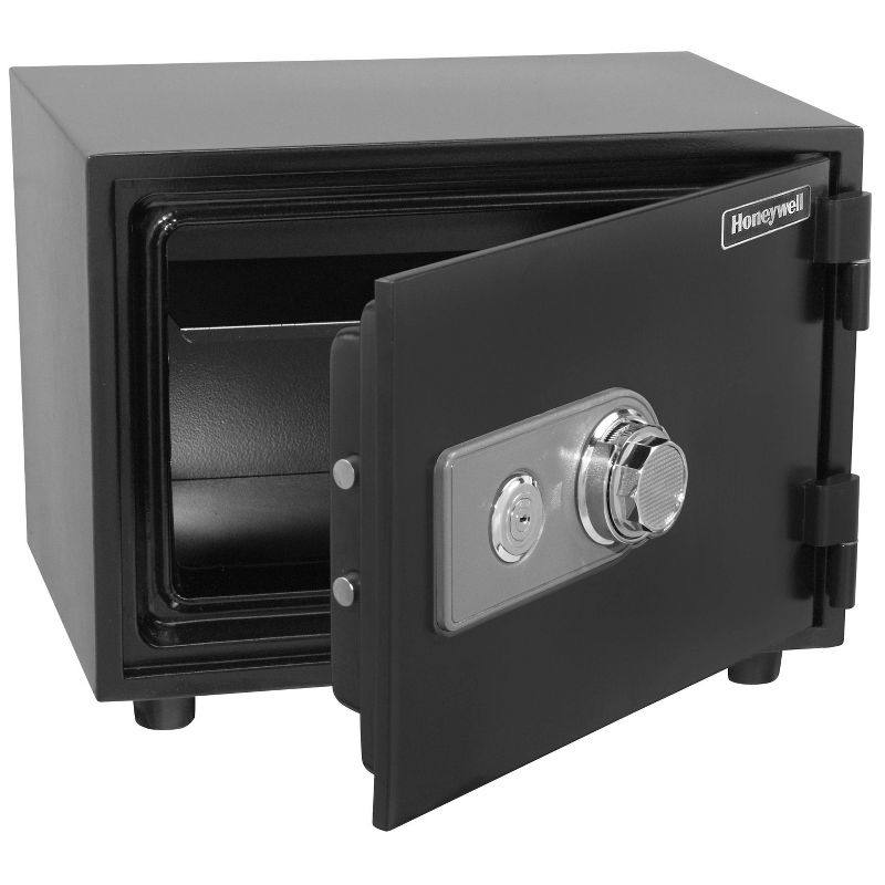 Honeywell .61 cu ft Water Resistant Steel Fire &#38; Security Safe with Combination and Key Lock, 3 of 8