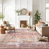 World Rug Gallery Transitional Distressed Machine Washable Non Slip Area Rug - 2 of 4