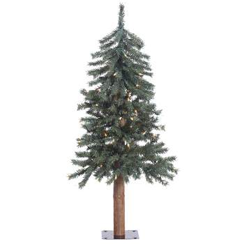 Vickerman Natural Bark Alpine Artificial Christmas Tree