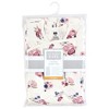 Hudson Baby Infant Girl Convertible Swaddle Sleep Sack, Dusty Rose Floral - 2 of 4