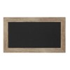 23.25" x 13.25" Beatrice Framed Magnetic Chalkboard Rustic Brown - DesignOvation - image 2 of 4