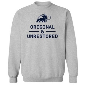 Original and Unrestored Men's Lock Up Long Sleeve Graphic Cotton Sweatshirt - 1 of 1