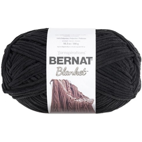 Bernat Blanket Big Ball Yarn - Coal