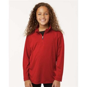 EG PRO Girls Pullover Sweater Quater-Zip Pro Lock Performance - 1 of 4