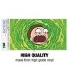 Rick And Morty Morty Headshot Automotive Bumper Sticker - 3 of 4