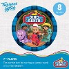 Treasures Gifted Dino Ranch Party Supplies - Dessert Plates - 8 Pack - 2 of 4