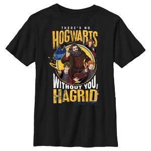 Boy's Harry Potter No Hogwarts Without Hagrid T-Shirt - 1 of 4
