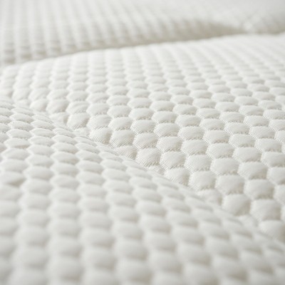 Queen White Gel Down Alternative Mattress Topper