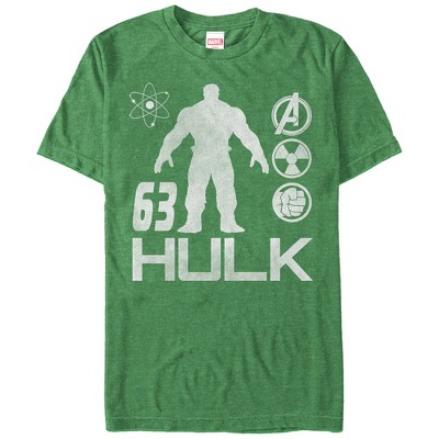 Men's Marvel Hulk 6Atom Symbol T-Shirt