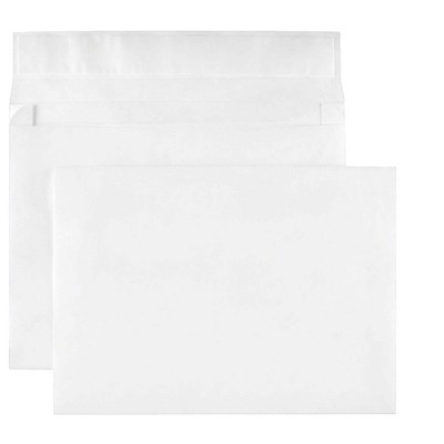 HITOUCH BUSINESS SERVICES EasyClose Catalog Envelopes 15"L x 10"H White 100/Box SPL534628