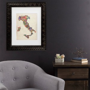 Trademark Fine Art Michael Tompsett Italy II Matted Framed Art - 1 of 4