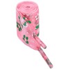 INSPIRE CHIC Flower Prints Flat Chiffon Colorful Shoe Laces 1 Pair - 3 of 4