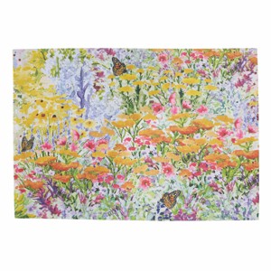Split P Garden Butterflies Placemat Set of 4 19" X 13" - 1 of 4