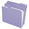 Pendaflex Reinforced Top Tab File Folders 1/3 Cut Letter Lavender 100/Box R15213LAV - 2 of 3