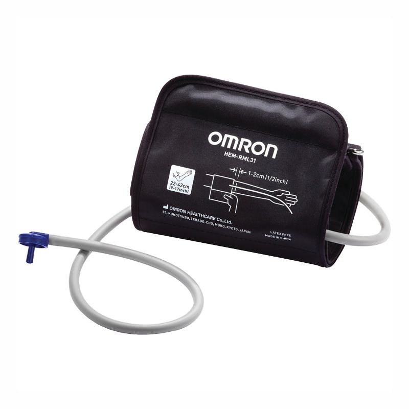 Omron® Advanced-Accuracy Series Wide-Range D-Ring Cuff, 1 of 5