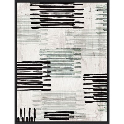 Amanti Art Linked to Silver II by Eva Watts Canvas Wall Art Print Framed 18 x 24-in.