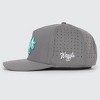 Waggle Adult Polyester Triceratops Baseball Hat - Dark Gray - 3 of 4
