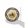 Spode Woodland 8” Dinner Plate, Perfect For Thanksgiving And Other Special Occasions, Made In England, Bird Motifs - 3 of 4