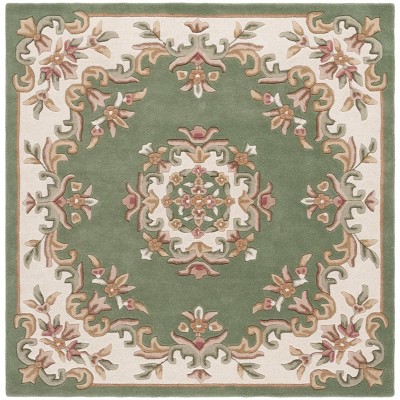 Aubusson AUB301 Handmade Tufted Rug - Safavieh