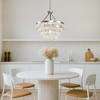 Maxax 17.5" 5-Light Dimmable Crystal Chandelier - 2 of 4